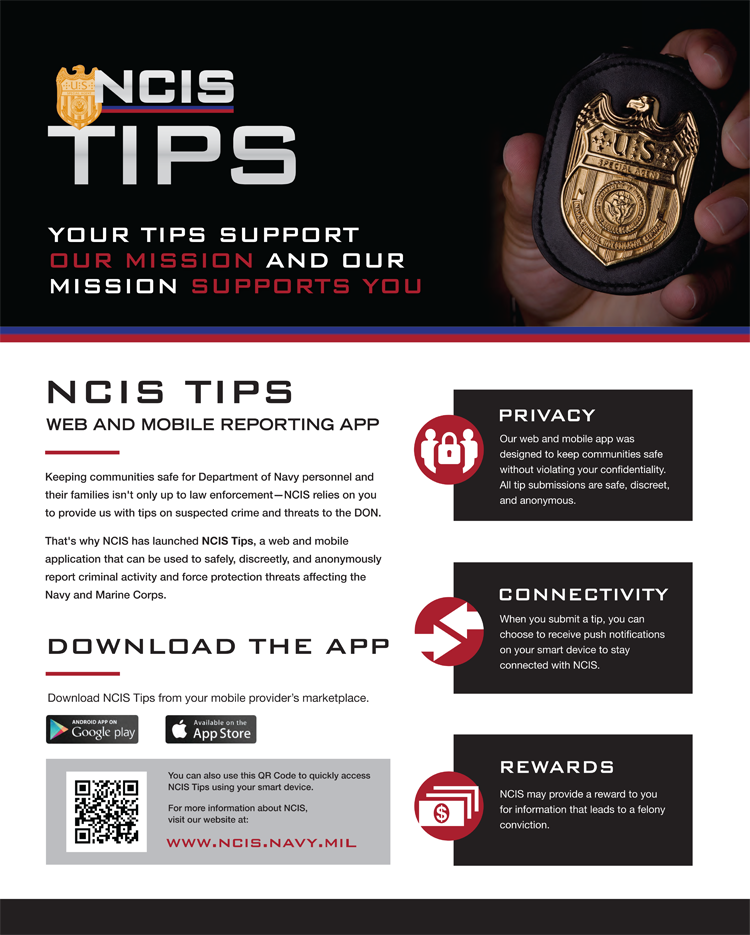 NCIS Tips Poster 